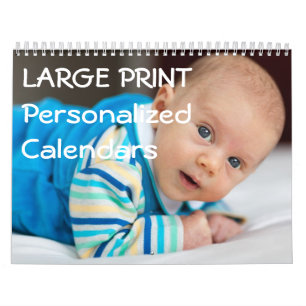 Großdruck-Familienfoto-Kalender Kalender