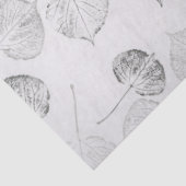 Großdrucke Blatt-Musters des ErzitternsAspen Seidenpapier (Detail)