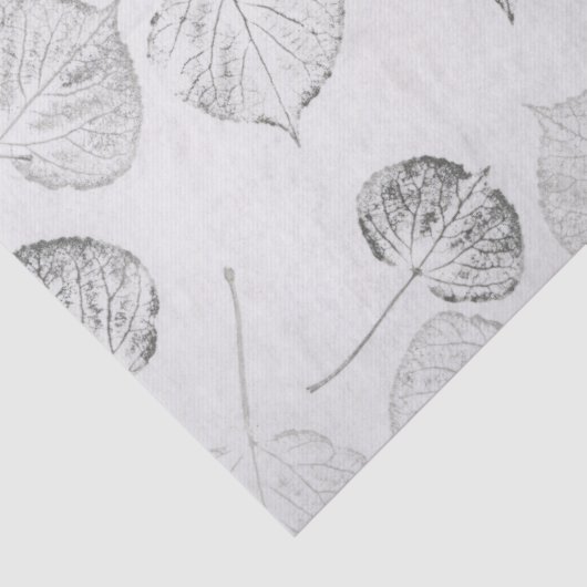 Großdrucke Blatt-Musters des ErzitternsAspen Seidenpapier (Detail)