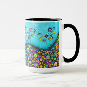 Große 15 Unze-Tasse des Kolibri-Hafens Tasse