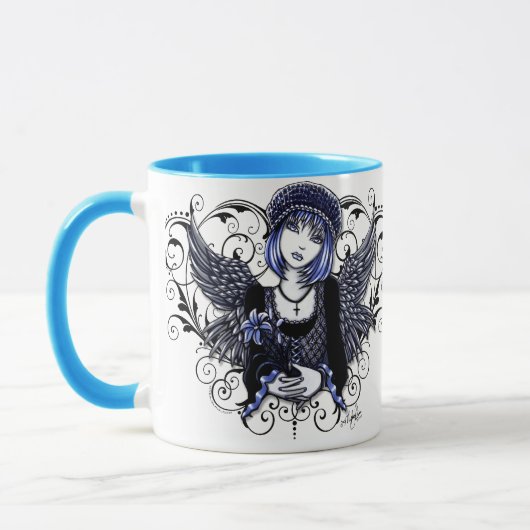 Große 15 Unze-Tasse Tabitha Engels Tasse (Links)