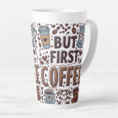 Grosse 17 oz Latte Tasse für Kaffeeliebhaber (Rechte Ecke)