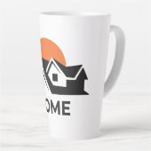 Große 17oz Latte Tasse - Perfect Blend of Style un (Rechte Ecke)