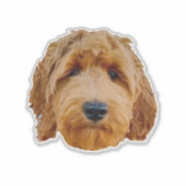 Große 20,3 x 20,3 cm Vinyl-Aufkleber nach Maß gesc Aufkleber (Vorderseite)