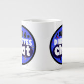 Große 20oz #diabteschat Space Tasse (mit Logo) (Vorderseite)