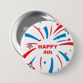 Große, 3-Zoll-Rundtaste Button (Vorne & Hinten)