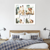 Große 4 Foto weiße Collage Canvas drucken Leinwanddruck (Insitu (Schlafzimmer))