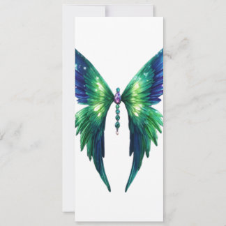 Größe: 4" x 9,25" Freude verbreiten, jubeln, fröhl Feiertagskarte