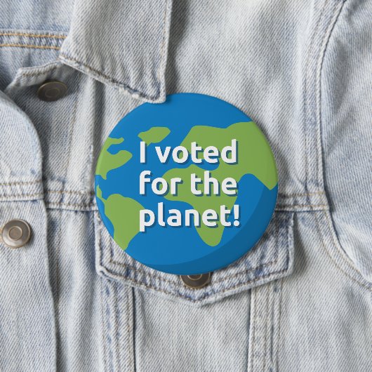 Große 4er Taste - Für das Klima gestimmt Button (Beispiel)