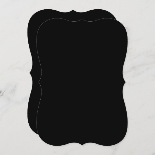 Größe: 5" x 7" Einladung / Flachkarte Sonderanfert (Vorne/Hinten)