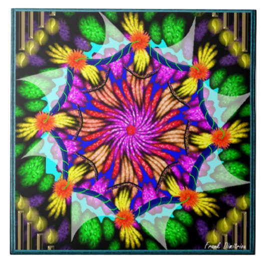 Große (6" x 6") Keramik Foto Tile Fliese (Vorderseite)