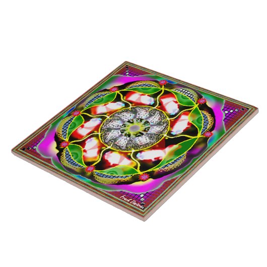 Große (6" x 6") Keramik Foto Tile Fliese (Seite)