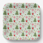 Größe: 9" Teller (Vorderseite)