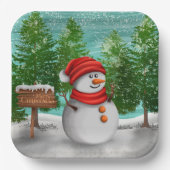 Größe: 9" Teller (Vorderseite)