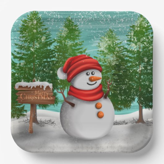 Größe: 9" Teller (Vorderseite)