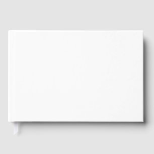 Größe: 9" x 6", NullValue, Papier: Leeres Weiß 70  Gästebuch