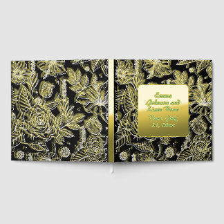 Größe: 9" x 6", NullValue, Papier: Weißer Uncoa mi Gästebuch