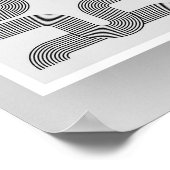 Größe A4 Bauhaus Art Poster 10,3 (Ecke)