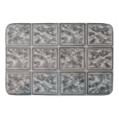 Große absorbierende Glasblockfolie Badematte (Vorderseite)