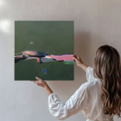 Große Abstrakte Kunstmalerei Leinwanddruck