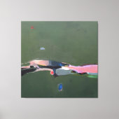 Große Abstrakte Kunstmalerei Leinwanddruck (Vorderseite)