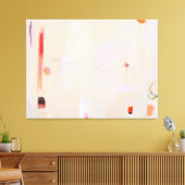 Große Abstrakte Malerei von Maura Reed Leinwanddruck (Insitu (Wohnzimmer))