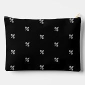 Große Accessoire-Tasche Fleur de Lys Zubehörtasche (Rückseite)