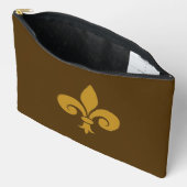Große Accessoire-Tasche Fleur de Lys Zubehörtasche (Offen)