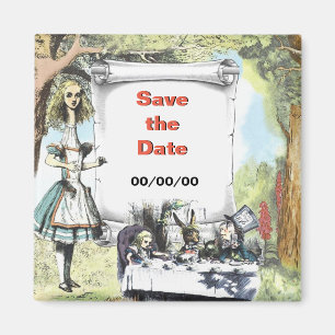 Große Alice 1 Save-the-Date Magnet