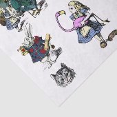 Große Alice im Wunderland klassisches decoupage Seidenpapier (Ausschnitt)