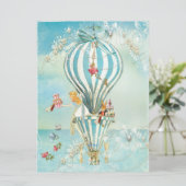 Große Alice im Wunderland-Party Einladungen (Stehend Vorderseite)