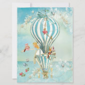 Große Alice im Wunderland-Party Einladungen (Vorderseite)