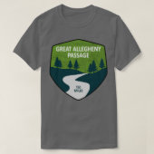 Große Allegheny Passage (2) T-Shirt (Design vorne)