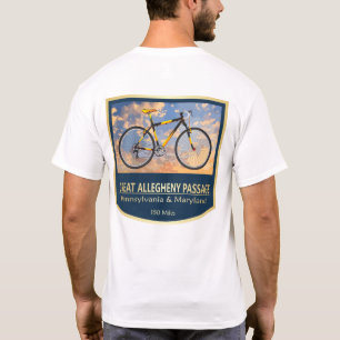 Große Allegheny Passage (Fahrrad2) 2 T-Shirt
