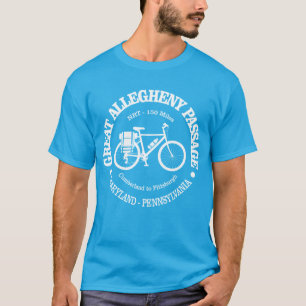 Große Allegheny Passage (Fahrrad) T-Shirt