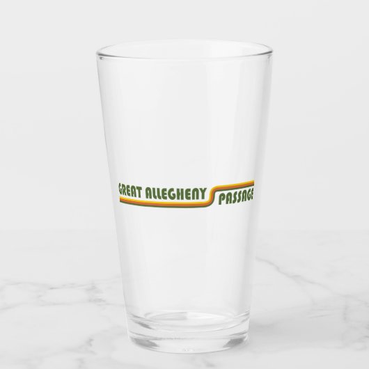 Große Allegheny-Passage Glas (Vorderseite)