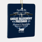 Große Allegheny Passage (H2) Keramikornament (Rechts)