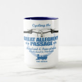 Große Allegheny Passage (H2) Tasse (Zentrum)