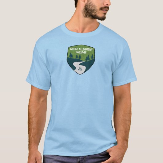 Große Allegheny-Passage T-Shirt (Vorderseite)