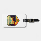 Große Allegheny-Passfarben Gepäckanhänger (Vorderseite horizontal)