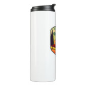 Große Allegheny-Passfarben Thermosbecher (Nach links gedreht)