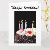 Große alles- Gute zum Geburtstagkarte Karte (Gelbe Blume)