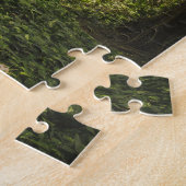 Große alte Bäume im Wald Puzzle (Seite)
