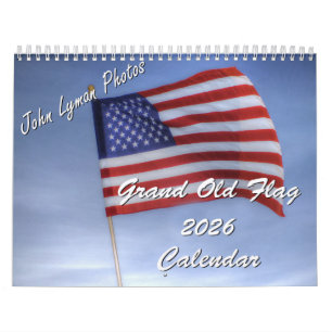 Große alte Flagge 2026 Kalender