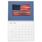Große alte Flagge 2026 Kalender (Mär 2027)