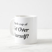 Große alte Schale von, erhalten OverYourself! Kaffeetasse (Vorderseite Links)