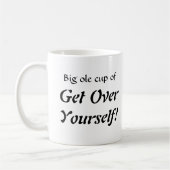 Große alte Schale von, erhalten OverYourself! Kaffeetasse (Links)