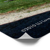 Große alte Scheune Vertikal - Galerie Drucken Poster (Ecke)