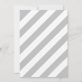 GROSSE ALTERSNUMMER EINLADEN GLAS 21 Rose Gold Gli Einladung (Rückseite)