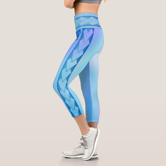 Große Amazone Capri Leggings (Links)